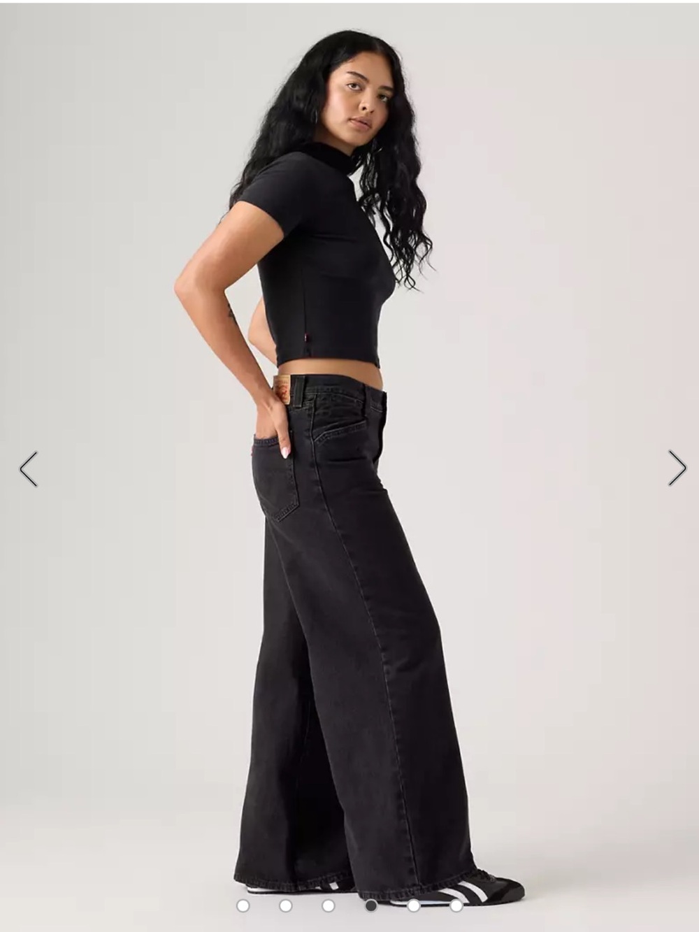 Levi’s ‘94 Baggy Wide Leg Women Jeans - Black